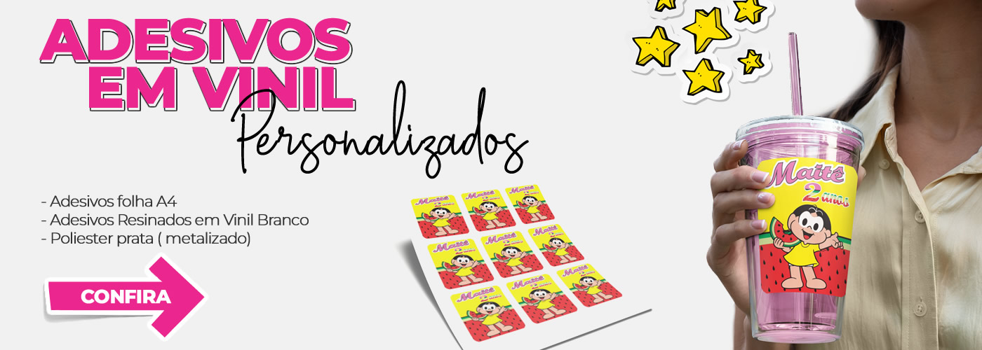 Adesivos em Vinil Personalizados