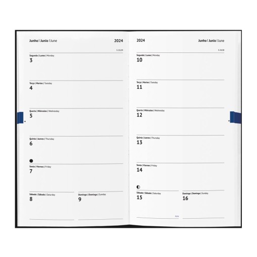 Agenda de Bolso Personalizada 2025