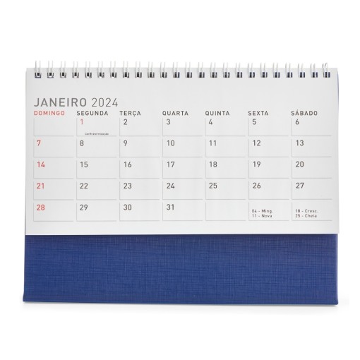 Calendário de Mesa 2025 Personalizado