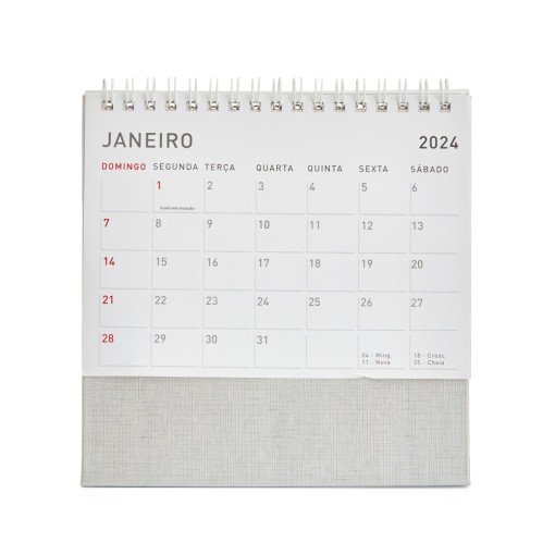 Calendário de Mesa 2025 Personalizado
