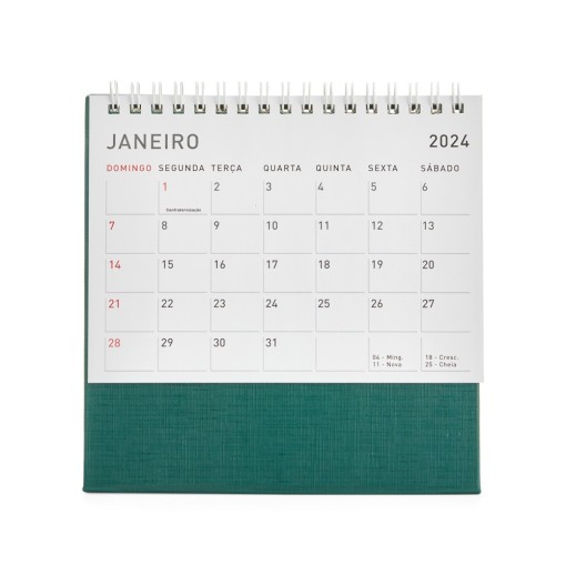 Calendário de Mesa 2025 Personalizado