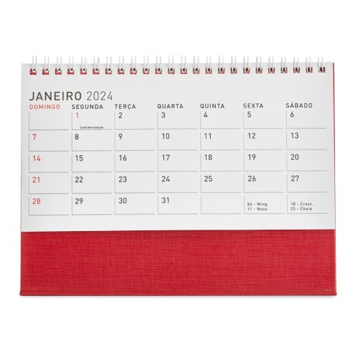 Calendário de Mesa 2025 Personalizado