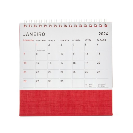 Calendário de Mesa 2025 Personalizado