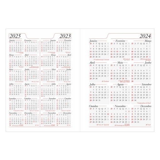 Agenda diária 2025 Personalizada com Logo