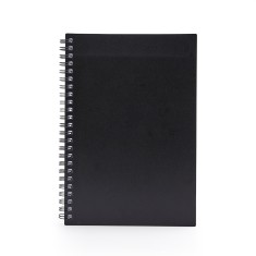 Caderno A5 Plástico Personalizado com Logo