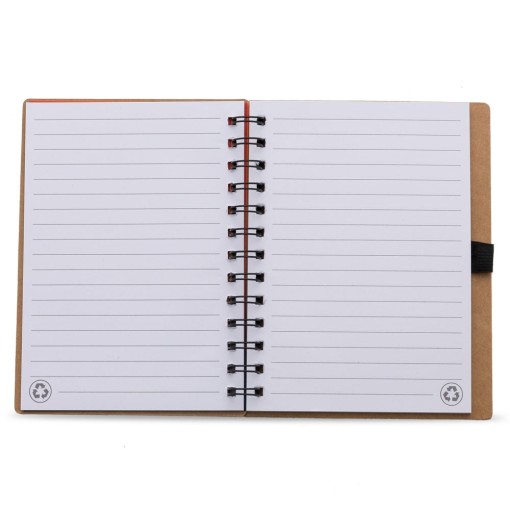 Caderno de Papelão Reciclado Personalizado Para Brindes
