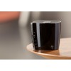 caixa de som com microfone Com Logotipo Da Empresa
