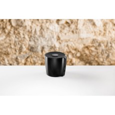 caixa de som com microfone Com Logotipo Da Empresa
