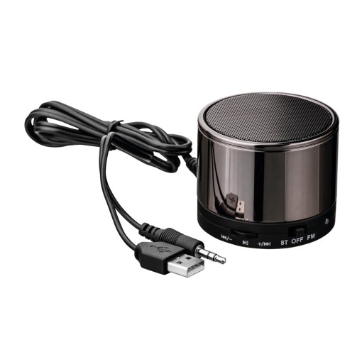 Caixa de Som com Microfone para Brinde