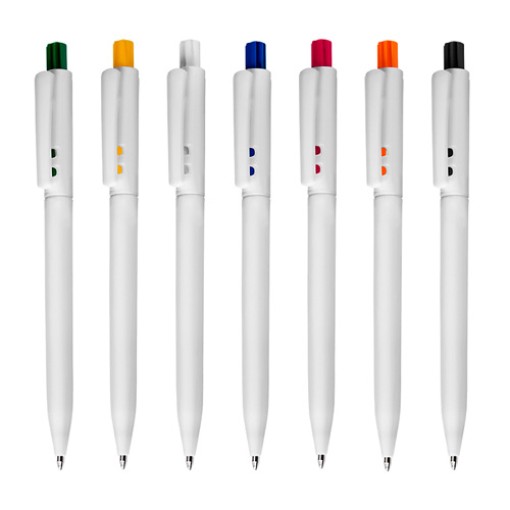 Caneta Branca Personalizada