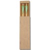 Conjunto Caneta e Lapiseira Bambu Personalizado