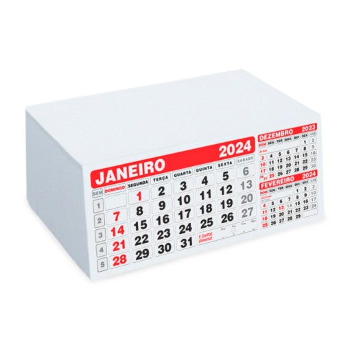 Folhinha Calendário 2025 Personalizado