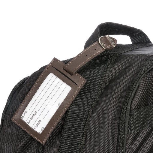 Tag Identificador de Bagagem Personalizada Com Logotipo da Empresa