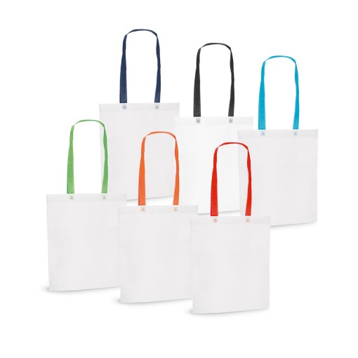 Sacola em non-woven (80 g/m²) termo-selado promocional