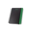 Agenda A5 em papel 100% reciclado e acabamento mate com logotipo