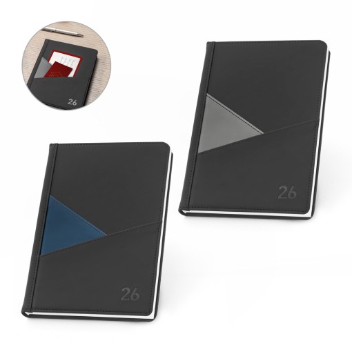 Agenda A5 em PU personalizado