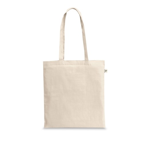 Sacola 100% algodão orgânico (180 g/m²) promocional