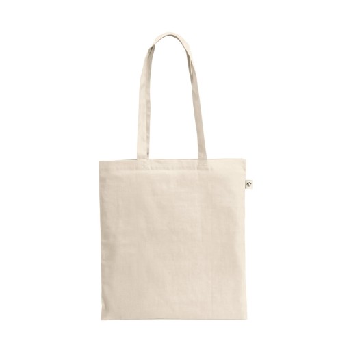 Sacola 100% algodão orgânico (180 g/m²) promocional