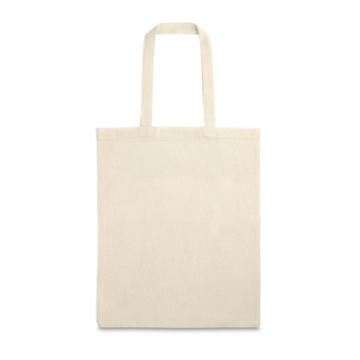 Sacola 100% algodão (120 g/m²) com logotipo