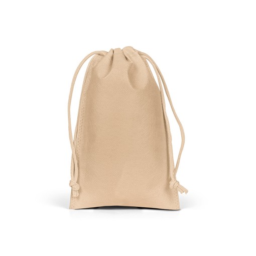 Sacola pequena em non-woven (60 g/m²) termo-selada promocional