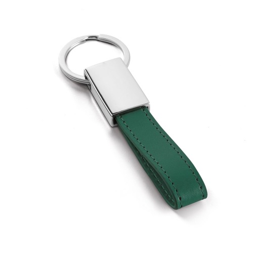 Chaveiro. C. sintético e metal com logotipo