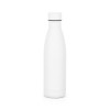 Garrafa em aço inox 90% reciclado de parede dupla térmica, isolada a vácuo e acabamento mate 810 mL com logotipo
