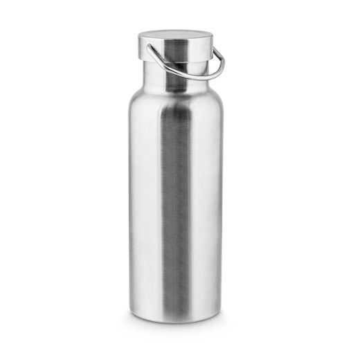 Garrafa em aço inox 36% reciclado com isolamento a vácuo 810 mL com logotipo