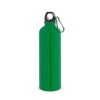 Squeeze esportiva em aço inox de parede simples com mosquetão 790 mL promocional