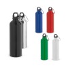 Squeeze esportiva em aço inox de parede simples com mosquetão 790 mL promocional