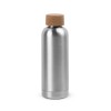 Squeeze em aço inox de parede simples, com tampa em cortiça 760 mL personalizado