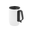 Caneca de viagem térmica em aço inox (400 mL) corporativo