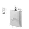Garrafa de bolso em aço inox (100 mL) personalizado