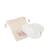 Conjunto de 3 discos de limpeza facial laváveis e reutilizáveis corporativo