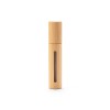 Borrifador de perfume recarregável, com invólucro em bambu natural promocional