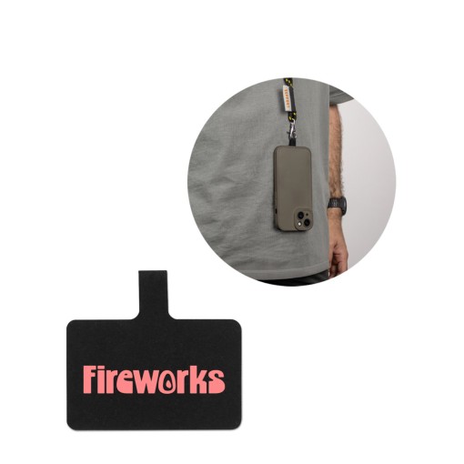Suporte para celular pensado para garantir maior comodidade no transporte brinde