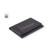 Carteira magnética em PU de grande capacidade com bloqueio RFID com logotipo