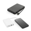 Bateria portátil em ABS 100% reciclado, com cabo integrado e capacidade de 10'000 mAh corporativo