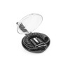 Conjunto composto por cabo espiral com carregamento super-rápido e adaptadores com logotipo
