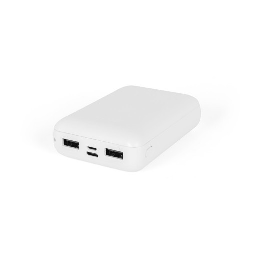 Bateria portáti em ABS 100% reciclado e capacidade de 10'000 mAh corporativo