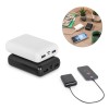 Bateria portáti em ABS 100% reciclado e capacidade de 10'000 mAh corporativo