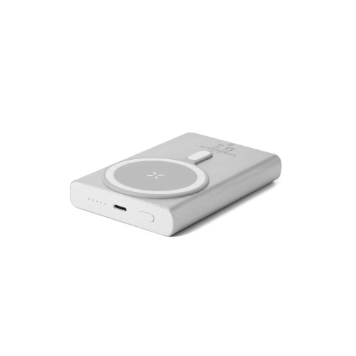 Bateria portátil magnética com carregamento super-rápido em alumínio reciclado e ABS reciclado (10'000 mAh) personalizado