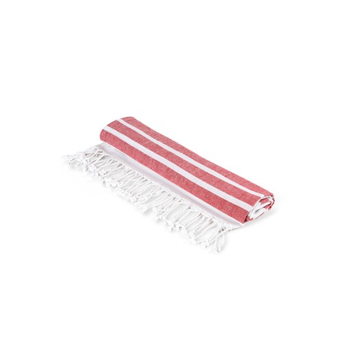 Toalha de praia em algodão (70% reciclado) e poliéster (30% reciclado) (180 g/m²) personalizado