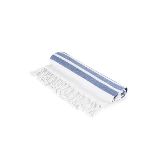 Toalha de praia em algodão (70% reciclado) e poliéster (30% reciclado) (180 g/m²) personalizado
